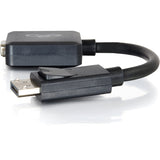 C2G 8i DisplayPort to VGA Active Adapter Converter - DisplayPort Male to VGA Female, 1920 x 1200, Black — 54323