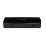 StarTech.com 7 Port SuperSpeed USB 3.0 Hub - 5Gbps - Desktop USB Hub with Power Adapter - Black — ST7300USB3B