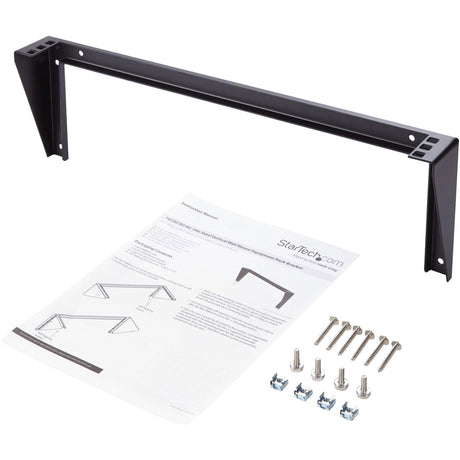 StarTech.com 1U 19in Steel Vertical Wall Mount Equipment Rack Bracket — RK119WALLV