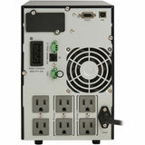 Eaton Tripp Lite Series SmartOnline 1500VA 1350W 120V Double-Conversion UPS - 6 Outlets, Extended Run, Network Card Option, LCD, USB, DB9, Tower — SU1500XLCD