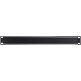 StarTech.com 1U Horizontal Finger Duct Rack Cable Management Panel with Cover — CMDUCT1UX