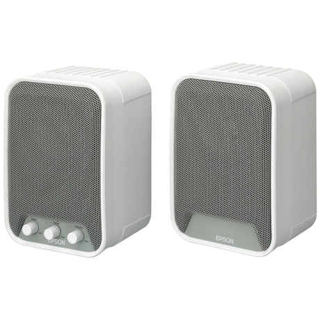 Epson ELPSP02 2.0 Speaker System - 30 W RMS - White — V12H467020