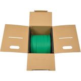 Eaton Tripp Lite Series Cat6 Gigabit Solid Core Plenum-Rated UTP CMP PVC Bulk Ethernet Cable, Green, 1000 ft. (304.8 m), TAA — N224-01K-GN