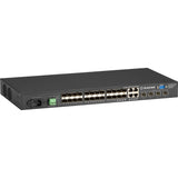 Black Box Gigabit Managed Ethernet SFP Fiber Switch - 28-Port — LGB5128A-R2
