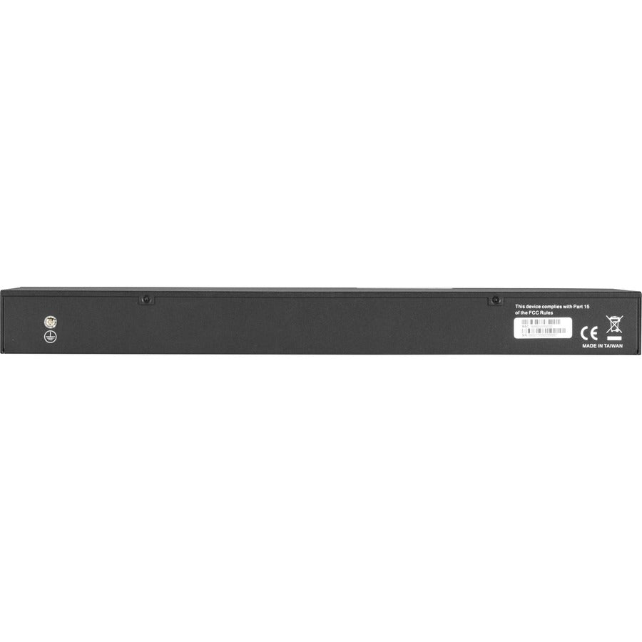 Black Box Gigabit Managed Ethernet SFP Fiber Switch - 28-Port — LGB5128A-R2