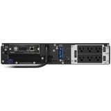 APC Smart-UPS On-Line, 1000VA, Rackmount 2U, 120V, 6x 5-15R NEMA outlets, Network Card, Extended runtime, W/ rail kit — SRT1000RMXLA-NC