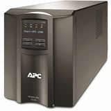APC Smart-UPS, Line Interactive, 1500VA, Tower, 120V, 8x NEMA 5-15R outlets, SmartConnect Port+SmartSlot, AVR, LCD — SMT1500C
