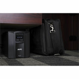 APC Smart-UPS, Line Interactive, 1500VA, Tower, 120V, 8x NEMA 5-15R outlets, SmartConnect Port+SmartSlot, AVR, LCD — SMT1500C