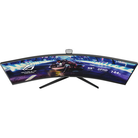 Asus ROG Strix XG49VQ 49" Class Double Full HD (DFHD) Curved Screen Gaming LCD Monitor - 32:9 - Black — XG49VQ