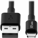 Eaton Tripp Lite Series USB-A to Lightning Sync/Charge Cable, MFi Certified - Black, M/M, 10 in. (0.25 m) — M100-10N-BK