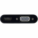 Eaton Tripp Lite Series DisplayPort to VGA/HDMI All-in-One Converter Adapter, DP ver 1.2, 4K 30 Hz HDMI — P136-06N-HV-V2