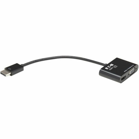Eaton Tripp Lite Series DisplayPort to VGA/HDMI All-in-One Converter Adapter, DP ver 1.2, 4K 30 Hz HDMI — P136-06N-HV-V2