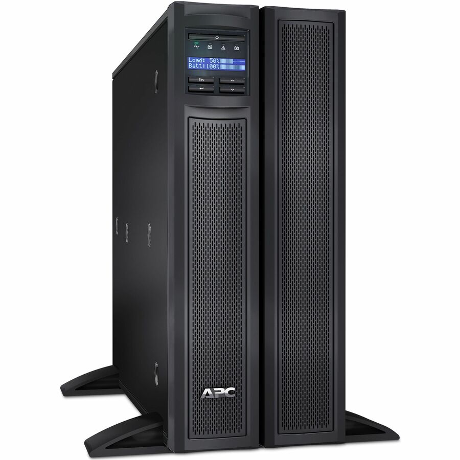 APC Smart-UPS X, Line Interactive, 2000VA, Rack/tower 4U, 100V-127V, 6x 5-15R+3x 5-20R+1x L5-20R NEMA, SmartSlot, Extended runtime, Short depth [TAA] — SMX2000LVUS