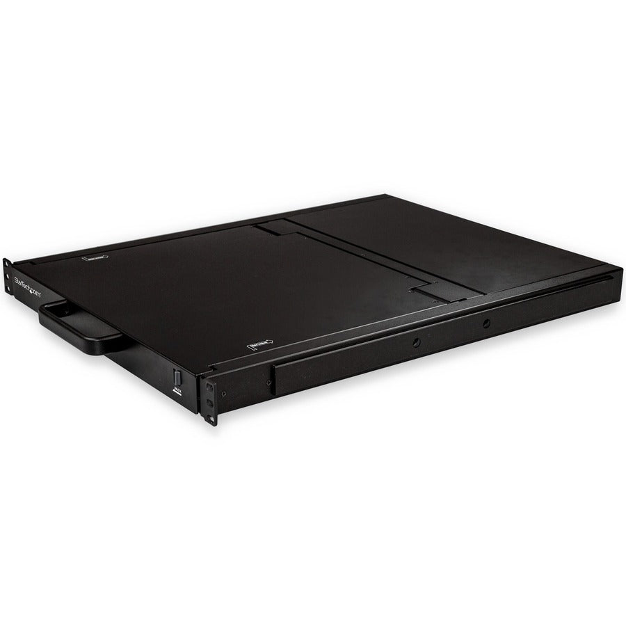 StarTech.com 8 Port Rackmount KVM Console w/ Cables - Integrated KVM Switch w/ 17" LCD - 1U LCD KVM Drawer 50000 MTBF - USB + VGA Support — RKCONS1708K