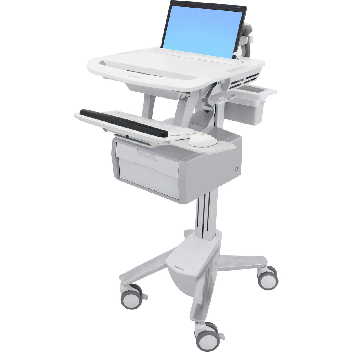 Ergotron StyleView Laptop Cart, 1 Tall Drawer (1x1) — SV43-11B0-0
