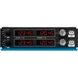 Saitek Flight Radio Panel Professional Simulation Radio Controller — 945-000029