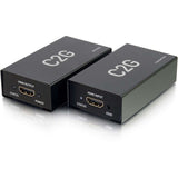 C2G HDMI over Cat5/Cat6 Extender - HDMI Video and Audio up to 164ft - Black — 60180