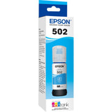 Epson T502, Cyan Ink Bottle — T502220-S