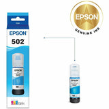 Epson T502, Cyan Ink Bottle — T502220-S