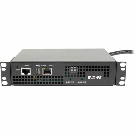 Eaton 1.4kW 120V Single-Phase Switched Mini PDU - LX Platform Interface, NEMA 5-15P 6 ft. (1.83 m) Cord, 0U, TAA — PDU15NETLX