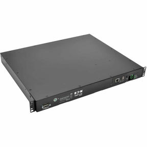 Eaton Tripp Lite Series 2.4kW Single-Phase Switched Automatic Transfer Switch PDU, Two 200-240V C14 Inlets, 10 C13 Outputs, 1U, TAA — PDUMH15HVATNET