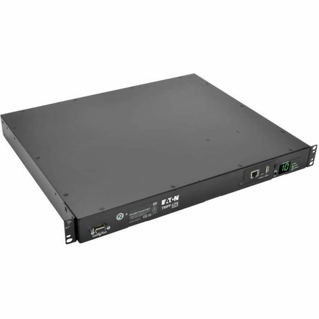 Eaton Tripp Lite Series 2.4kW Single-Phase Switched Automatic Transfer Switch PDU, Two 200-240V C14 Inlets, 10 C13 Outputs, 1U, TAA — PDUMH15HVATNET