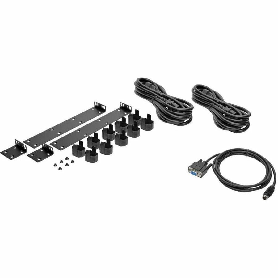 Eaton Tripp Lite Series 2.4kW Single-Phase Switched Automatic Transfer Switch PDU, Two 200-240V C14 Inlets, 10 C13 Outputs, 1U, TAA — PDUMH15HVATNET