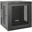 Eaton Tripp Lite Series SmartRack 12U UPS-Depth Wall-Mount Small Rack Enclosure, Hinged Back — SRW12USDP