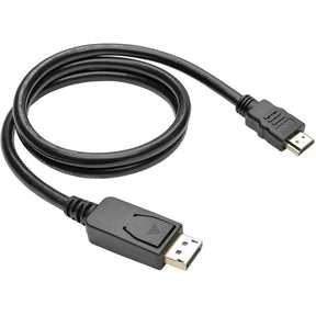 Eaton Tripp Lite Series DisplayPort 1.2 to HDMI Adapter Cable (DP with Latches to HDMI M/M), 4K, 3 ft. (0.9 m) — P582-003-V2