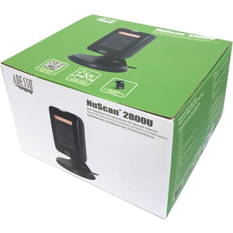 Adesso NuScan 2800U Omnidirectional 2D Desktop Barcode Scanner — NUSCAN 2800U