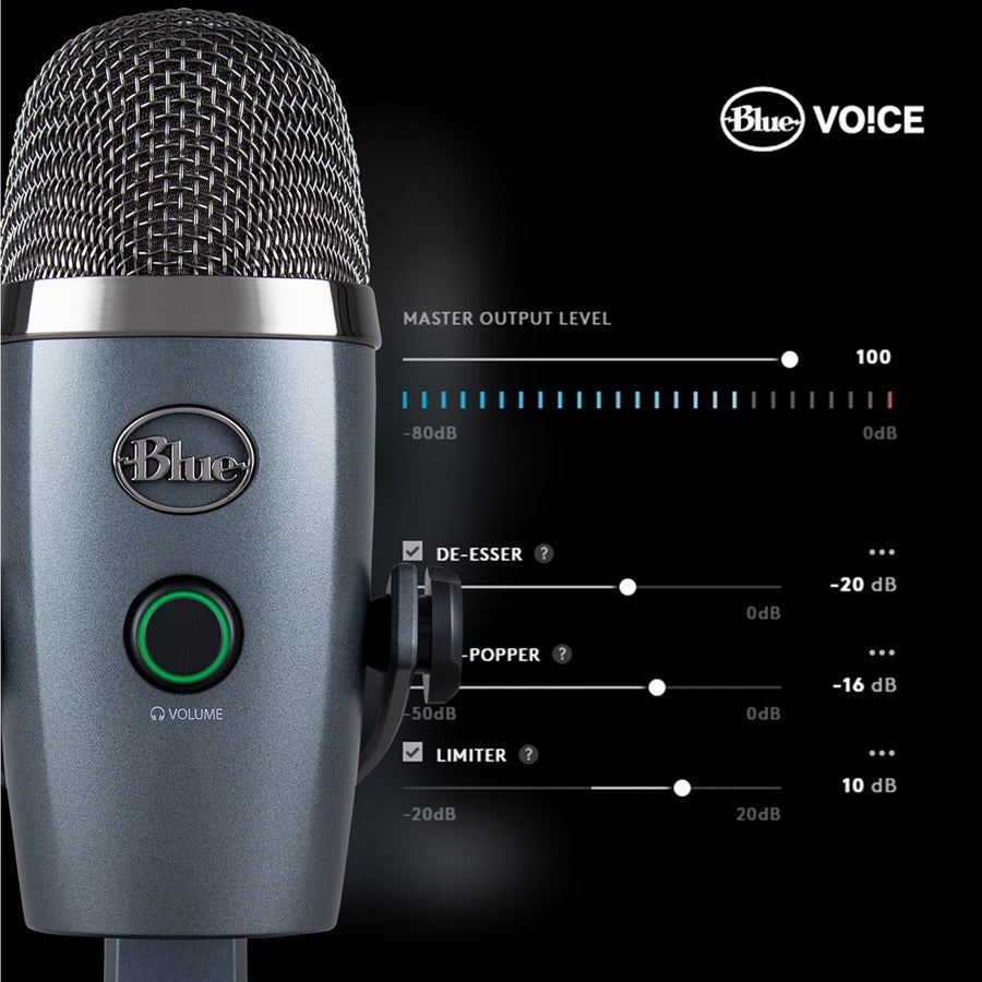 Blue Yeti Nano Wired Condenser Microphone — 988-000088