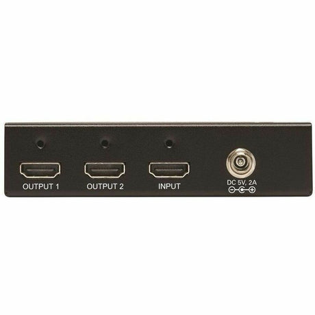 Eaton Tripp Lite Series 2-Port HDMI Splitter - 4K @ 60 Hz, 4:4:4, Multi-Resolution Support, HDR, HDCP 2.2, TAA — B118-002-HDR