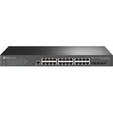 TP-Link TL-SG3428X - JetStream 24-Port Gigabit L2+ Managed Switch with 4 10GE SFP+ Slots — SG3428X