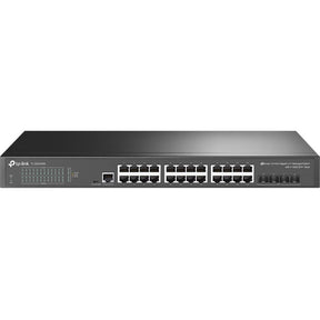 TP-Link TL-SG3428X - JetStream 24-Port Gigabit L2+ Managed Switch with 4 10GE SFP+ Slots — SG3428X