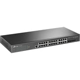 TP-Link TL-SG3428X - JetStream 24-Port Gigabit L2+ Managed Switch with 4 10GE SFP+ Slots — SG3428X