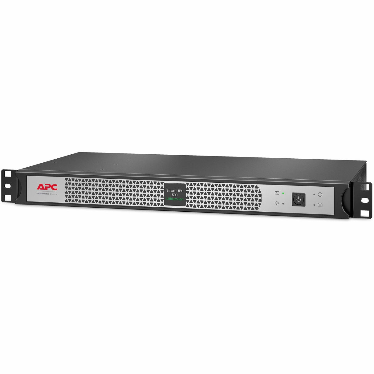 APC Smart-UPS, Line Interactive, 500VA, Lithium-ion, Rackmount 1U, 120V, 4x NEMA 5-15R outlets, SmartConnect Port, Short Depth — SCL500RM1UC