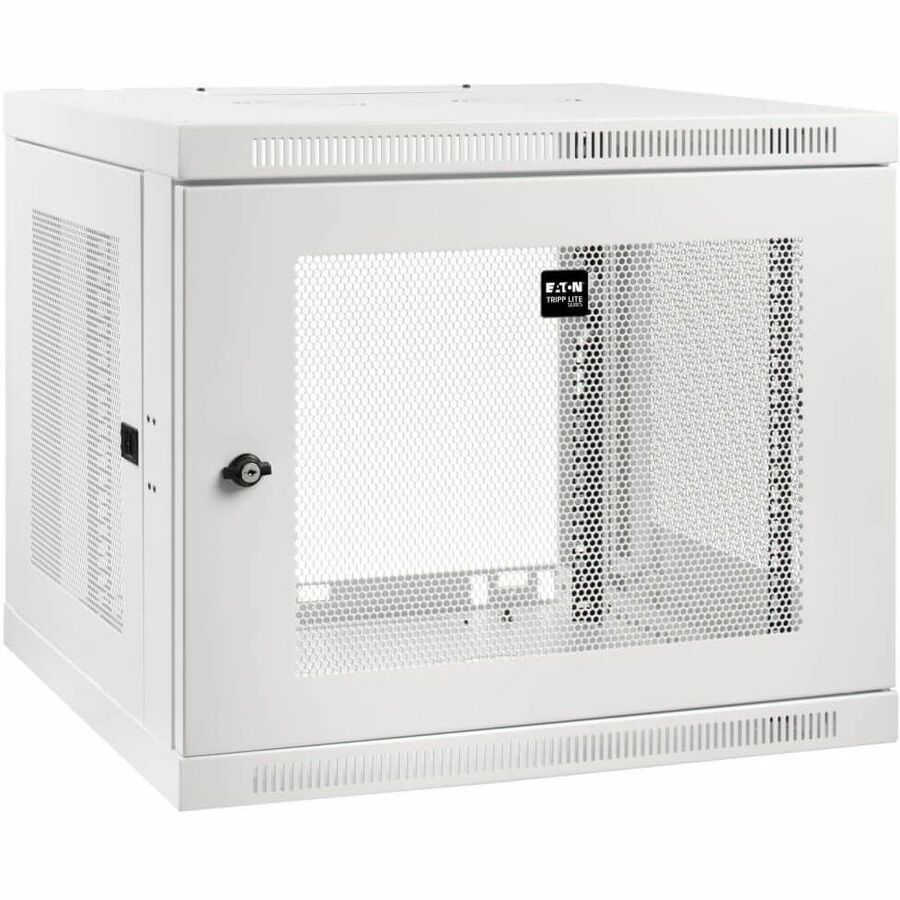 Eaton Tripp Lite Series SmartRack 9U Low-Profile Switch-Depth-Plus Wall-Mount Mini Rack Enclosure, White — SRW9UDPW
