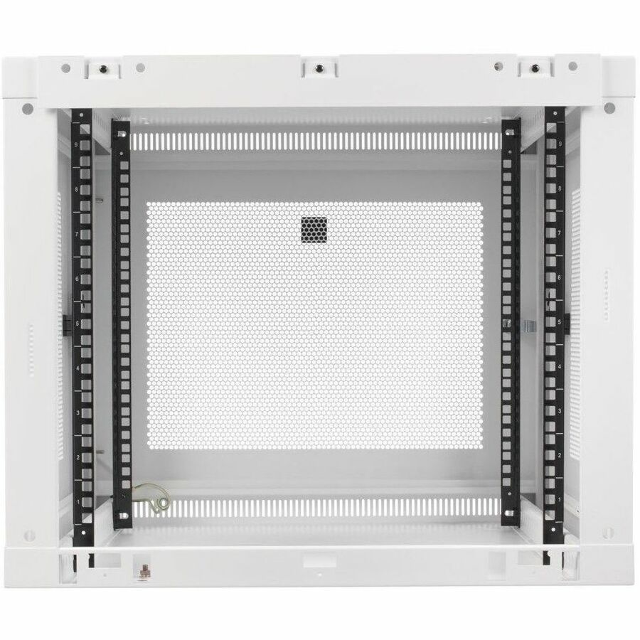 Eaton Tripp Lite Series SmartRack 9U Low-Profile Switch-Depth-Plus Wall-Mount Mini Rack Enclosure, White — SRW9UDPW