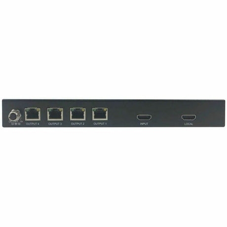 Eaton Tripp Lite Series 1x4 HDMI over Cat6 Splitter for Medical Applications, 4K 60 Hz, HDR, 4:4:4, PoC, 50-230 ft. (15-70 m), TAA — B127M-004-H