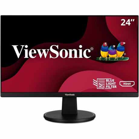 ViewSonic VA2447-MH 24 Inch Full HD 1080p Monitor with 100Hz, Ultra-Thin Bezel, AMD FreeSync, Eye Care, and HDMI, VGA Inputs for Home and Office — VA2447-MH