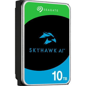 Seagate SkyHawk AI ST10000VE001 10 TB Hard Drive - 3.5" Internal - SATA (SATA/600) - Conventional Magnetic Recording (CMR) Method — ST10000VE001