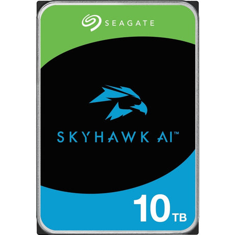 Seagate SkyHawk AI ST10000VE001 10 TB Hard Drive - 3.5" Internal - SATA (SATA/600) - Conventional Magnetic Recording (CMR) Method — ST10000VE001