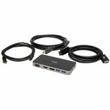 C2G Dual Monitor Docking Station Kit - Includes USB C Docking Station, 6ft HDMI Cable, and HDMI to DP Cables — C2G54477