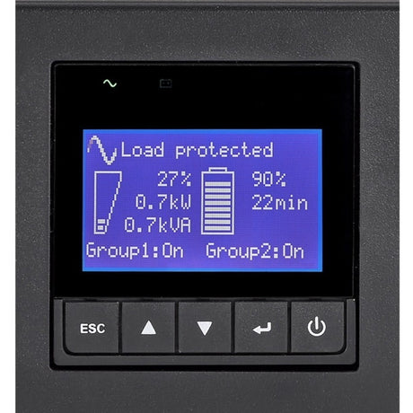 Eaton 9PX 2000VA 1800W 120V Online Double-Conversion UPS - 5-20P, 6x 5-20R, 1 L5-20R Outlets, Lithium-ion Battery, Cybersecure Network Card Option, 2U Rack/Tower — 9PX2000RT-L