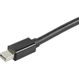StarTech.com 6ft (2m) HDMI to Mini DisplayPort Cable 4K 30Hz - Active HDMI to mDP Adapter Cable with Audio - USB Powered - Video Converter — HD2MDPMM2M