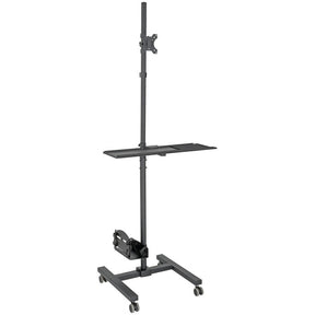 Eaton Tripp Lite Series Mobile Workstation with Monitor Mount - For 17" to 32" Displays, Height Adjustable — DMCS1732S