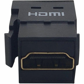 Eaton Tripp Lite Series HDMI Keystone/Panel-Mount Coupler (F/F) - 8K 60 Hz, Black, TAA — P164-000-KPBK8K