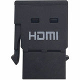 Eaton Tripp Lite Series HDMI Keystone/Panel-Mount Coupler (F/F) - 8K 60 Hz, Black, TAA — P164-000-KPBK8K