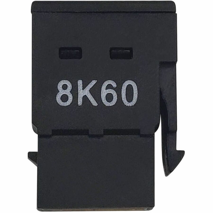 Eaton Tripp Lite Series HDMI Keystone/Panel-Mount Coupler (F/F) - 8K 60 Hz, Black, TAA — P164-000-KPBK8K