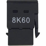 Eaton Tripp Lite Series HDMI Keystone/Panel-Mount Coupler (F/F) - 8K 60 Hz, Black, TAA — P164-000-KPBK8K
